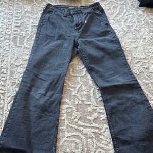 Old Navy Women's Charcoal Straight Leg Jeans